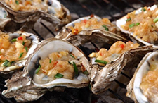 炭烤生蚝